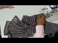 फिल्मी स्टाइल ब्लाउज डिजाइन one side sleeve blouse design cutting and stitching