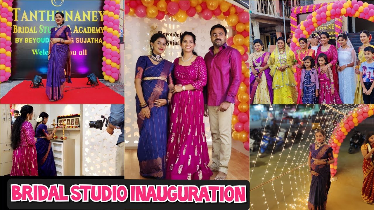Beyoudefining Sujatha Bridal Studio Inauguration Ceremony š„ Inviting for Baby Showerš„° Academy in CBE