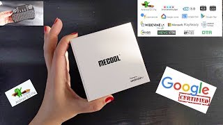 HONOUR MECOOL KM9 PRO | AndroidTV 9 | GOOGLE Certificated | Voice Control | Chromecast | 4K HDR