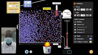 Gas Properties Simulation | Science Experiment | Virtual Lab Simulation