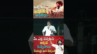 శ్రీ పవన్ కళ్యాణ్ గారి ఆవేశం మీ ఎర్రి పప్ప లని ఇక్కడ పిచ్చి వేషాలు వెయ్యొద్దు అని చెప్పండి