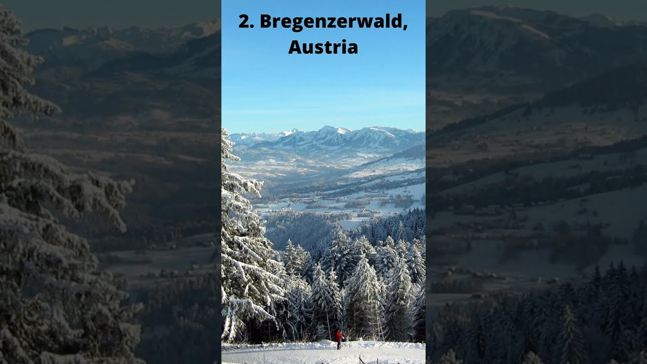 5 most beautiful winter destinations in Europe 5 best places in Europe in winter 2022 #shorts