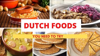 Most Popular Netherlands Foods | Dutch Cuisine