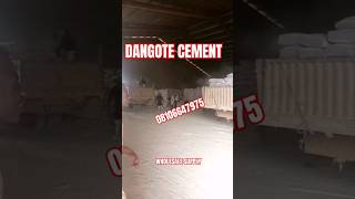 DANGOTE CEMENT WHOLESALE SUPPLY SHOP.