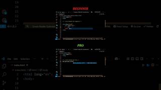 Junior Vs Senior | Noob vs Pro | Developer #webdevelopment #webdesign #html #css #coding #javascript