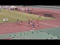 第42回東海学生陸上競技秋季選手権大会 男子100m 準決勝第3組 2015 10 10