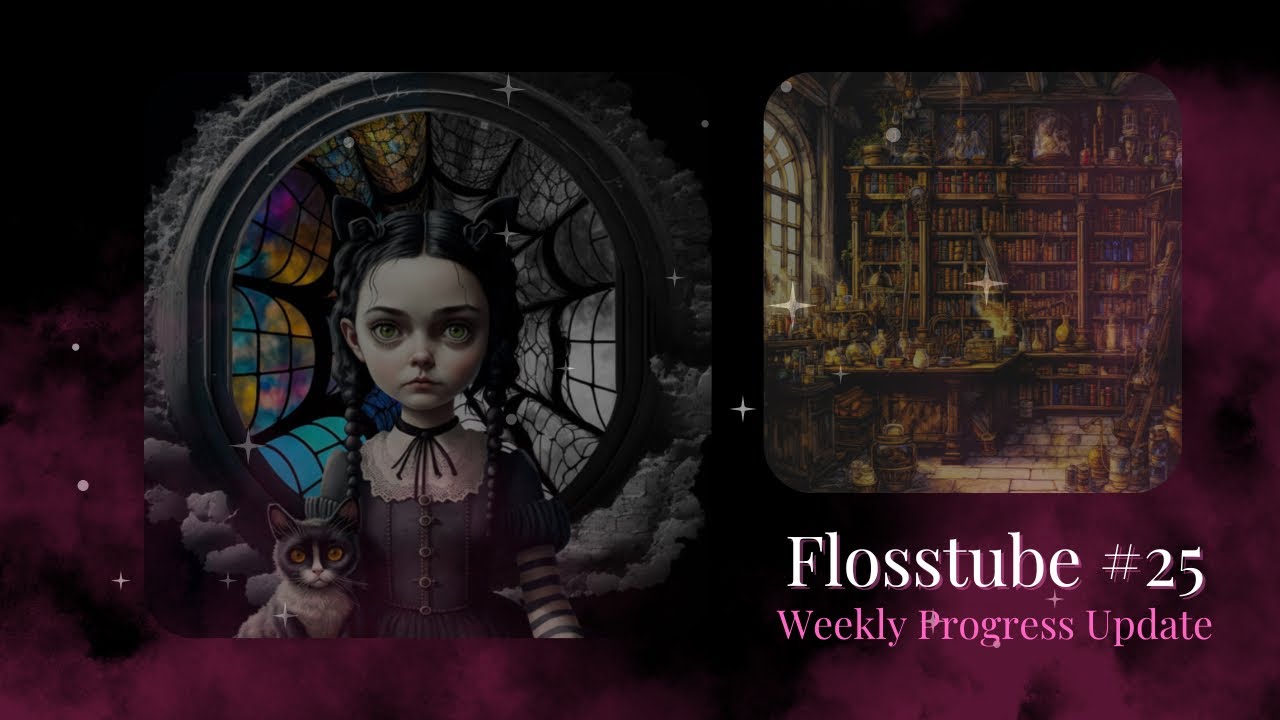 Flosstube 25 Weekly Progress Update Youtube