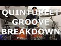 Drum lesson: Quintuplet groove breakdown