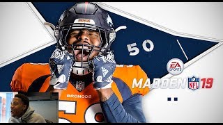 Unveiling the Broncos' 2019 schedule via Madden NFL