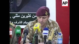 British commander in southern Iraq on decision to withdraw 1600 troops