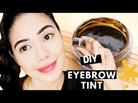 DIY EYEBROW TINT Using FOOD COLORING- DOES IT WORK? EYEBROW TATTOO EFFECT-Beautyklove DIY EYEBROW TINT Using FOOD COLORING- DOES IT WORK? EYEBROW TATTOO EFFECT-Beautyklove