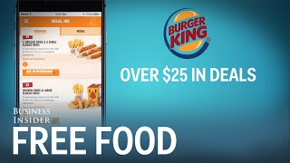 These fast food apps give you free food and discounts just for signing up