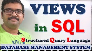 VIEWS IN SQL || CREATE VIEW FROM SINGLE TABLE / MULTIPLE TABLES || DROP VIEW