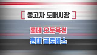 중고차 도매시장이라니?