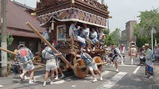 佐原の大祭　夏祭り　山車巡行　2024/07/13  b7