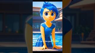 Joy and Disgust go to the Pool #insideout2 #insideout #disgust #joy #shorts