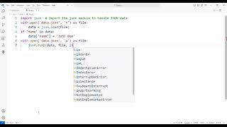 Modify JSON file with Python