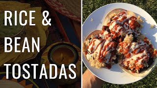 Rice & Bean Tostadas (Vegan, WFPB)