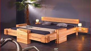 Beautiful wooden beds! Part 2! 80 design ideas