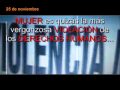 25 de Noviembre. Día Internacional para la eliminación de la Violencia contra las mujeres