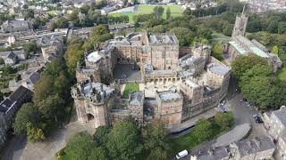 Lancaster castle via drone