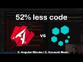 RxAngular vs StateAdapt 3. Angular Movies 2. Account Menu