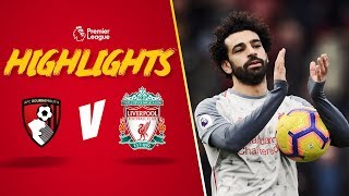 Salah nets a hat-trick | Bournemouth 0-4 Liverpool | Highlights
