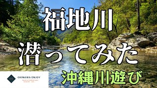 福地川潜ってみた【沖縄川遊び】