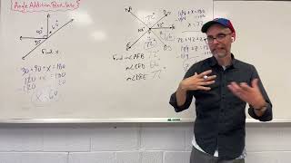 Geometry - Angle Addition Postulate (ex1)