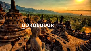 BOROBUDUR TEMPLE,THE BIGGEST BUDHAS TEMPLE IN INDONESIA