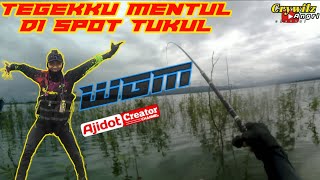 Spot TUKUL bikin tegekku MENTUL ! Mancing nyobok umpan lumut wgm terbaru hari ini