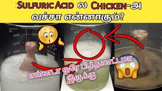 #shorts |Sulfuric Acid-ல Chicken-அ வச்சா என்னாகும்?😱 | #shorts #tamil_facts #facts_tamil #experiment