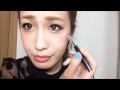 【プチプラコスメで】私の毎日メイクに赤アイライナーでアクセント！my everyday makeup routine