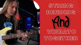 Monday Guitar Motivation - Perform String Bending AND VIbrato Together