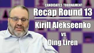 Kirill Alekseenko vs Ding Liren Analysis