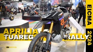 Aprilia Tuareg, ecco la Rally: parafango alto e tanto altro |EICMA 2024