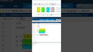 Solve system of linear equations in MATLAB #math #matrix #Matlab #numerical_analysis