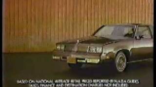 1983 Oldsmobile Cutlass Supreme commercial