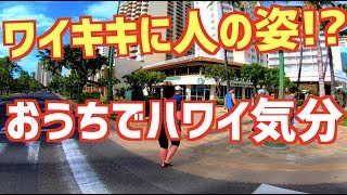 【ワイキキに人の姿が・・・。 / おうちでハワイ。 / 4K】テレビで報道されないハワイ。 カラカウア通りをアラモアナ方面へ歩く。