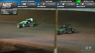 USAC SPRINT CAR WESTERN WORLD NIGHT #1 HIGHLIGHTS 11/13/20