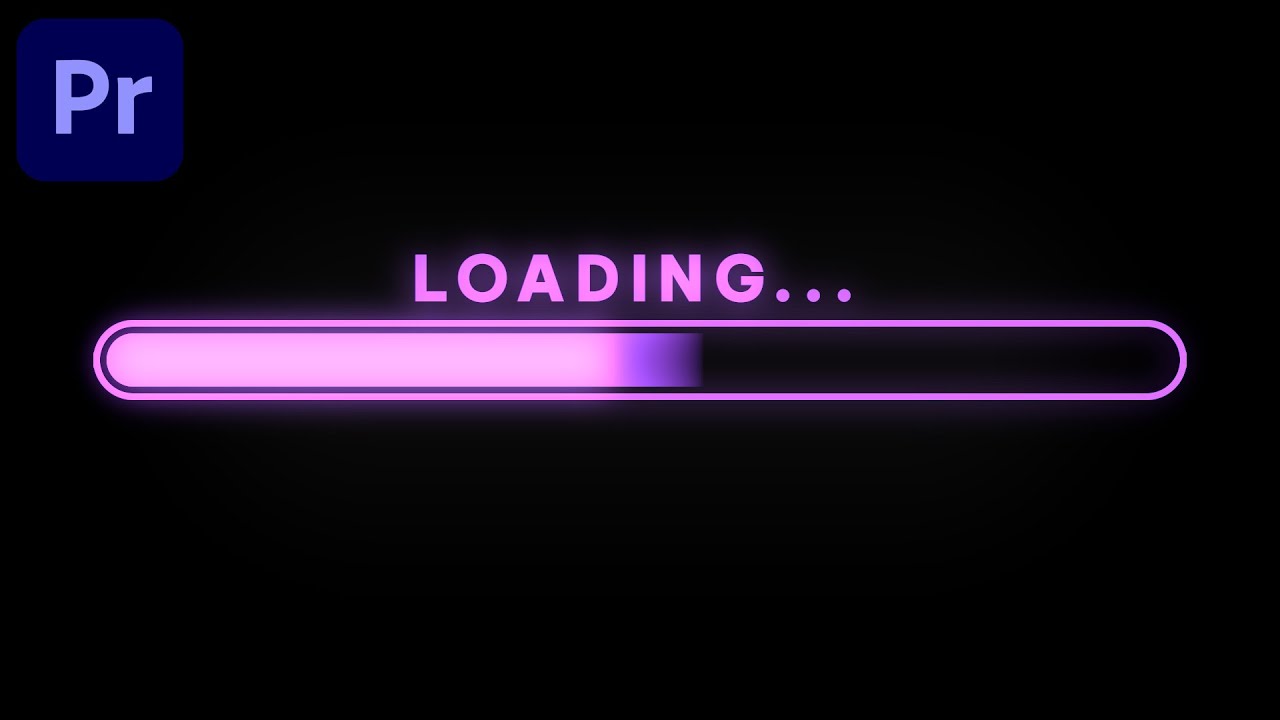 Create And Animate A Loading Bar In Premiere Pro - YouTube