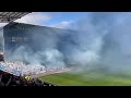 Hansa Rostock ultras pyro vs St.Pauli