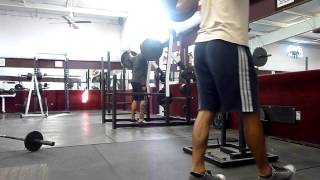 Return to squat 225x3