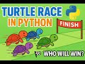 Build a Turtle Race Game in Python (Step by Step Tutorial!)