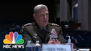 Gen. Mark Milley: U.S. 'Perhaps Not' Doing Enough Against Russia In Afghanistan | NBC News NOW