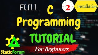 2| CodeBlocks | Full C Programming Tutorial for Beginners| High Level Language |Full Course | Code