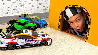 Dima play with toy cars - Collection car videos for kids