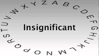 SAT Vocabulary Words and Definitions — Insignificant