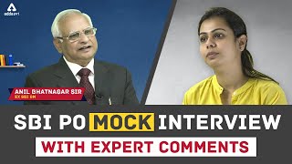 SBI PO Mock Interview 2023 : SBI PO Interview Preparation by Anil Bhatnagar Sir