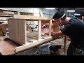 woodworking diy ash desk cabinet 白蠟木 梣木 三抽邊櫃